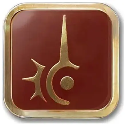 Final Fantasy XIV Job Anstecknadel Button Roter Magier Produktfoto