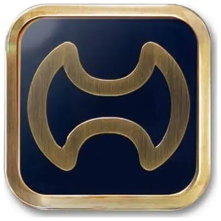 Final Fantasy XIV Job Anstecknadel Button Warrior Produktfoto