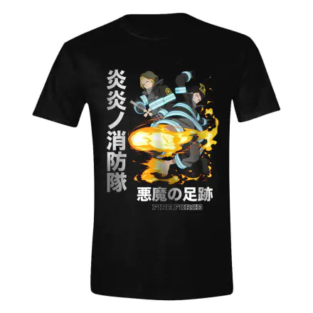 Fire Force Devils Footprints T-shirt Produktfoto