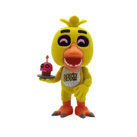 Five Night's at Freddy Vinyl Figur Chica Flocked 12 cm termékfotója