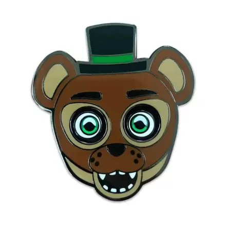 Five Nights at Freddy's Pin Anstecknadel Popgoes The Weasel Glow in the Drak Spinning 5 cm termékfotója