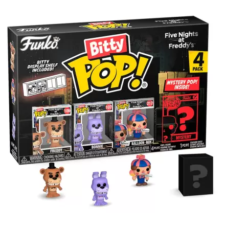 Five Nights at Freddys Bitty POP! Vinyl Figuren 4er-Pack Freddy termékfotója