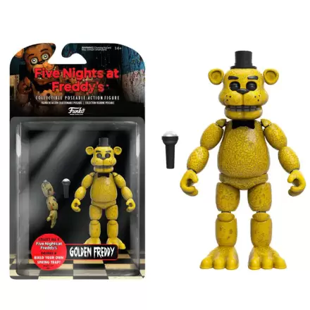 Five Nights at Freddys Gold Freddy Actionfigur 13 cm termékfotója