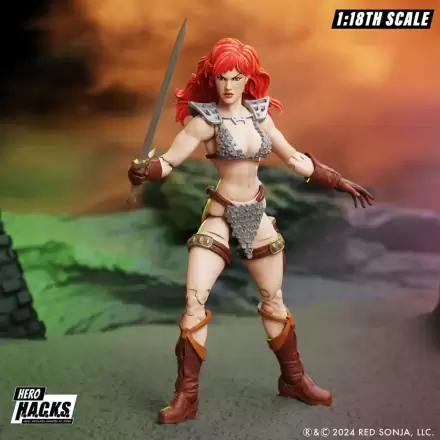 Flash Gordon Hero H.A.C.K.S. Actionfigur Red Sonja termékfotója