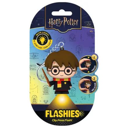 Flashies Harry Potter - Harry 3D Schlüsselanhänger mit LED-Taschenlampe Produktfoto