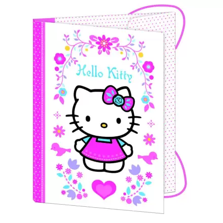 Folksy Hello Kitty Mappe mit Gummiverschluss Produktfoto