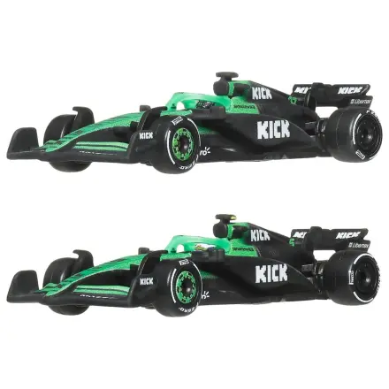 Formula 1 Hot Wheels Premium Die-Cast Fahrzeuge 2er-Pack 1/64 KICK Sauber Team Produktfoto