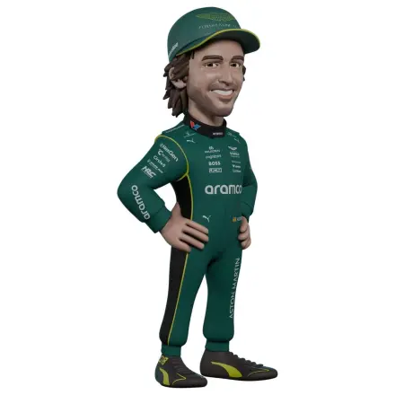 Formula 1 Minix Figur Fernando Alonso (Aston Martin) 12 cm Produktfoto