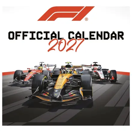 Formula 1 Kalender 2027 30 x 30 cm Produktfoto