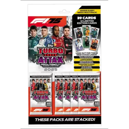Formula 1 Turbo Attax TCG 2025 Mega Multipack Deutsche Version Produktfoto