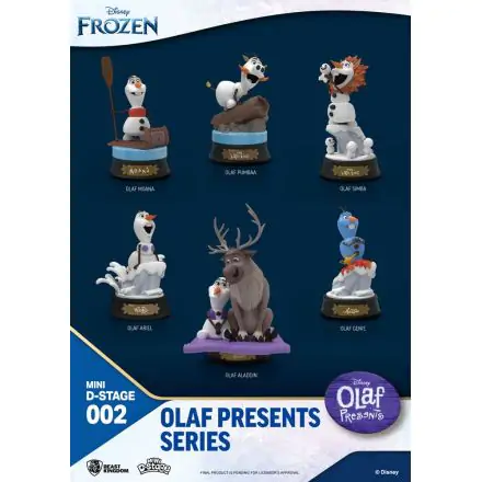 Die Eiskönigin Mini Diorama Stage Statuen 6-er Pack Olaf Presents 12 cm termékfotója