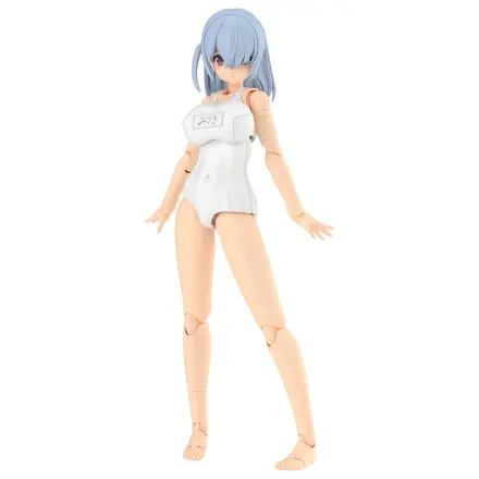 Frame Arms Girl Plastik Modell Bausatz Mizuki School Swimsuits White Ver. 16 cm Produktfoto