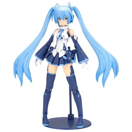 Frame Arms Girl x Hatsune Miku Plastik Modell Bausatz Frame Music Girl Snow Miku Another Color Ver. 15 cm Produktfoto