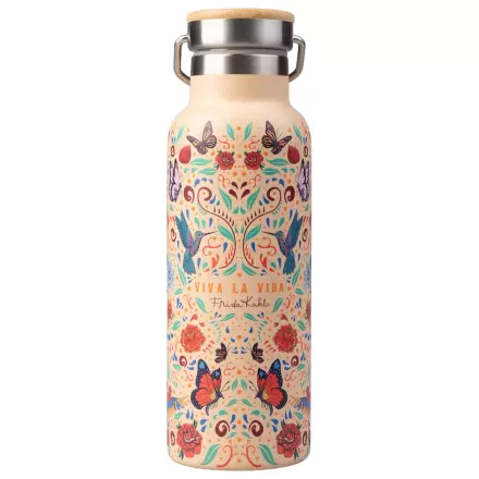 Frida Kahlo Long Live Life Edelstahlflasche 500ml Produktfoto