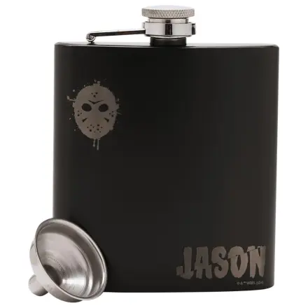 Friday the 13th Jason & Mask Flachmann 177ml + Trichter Produktfoto