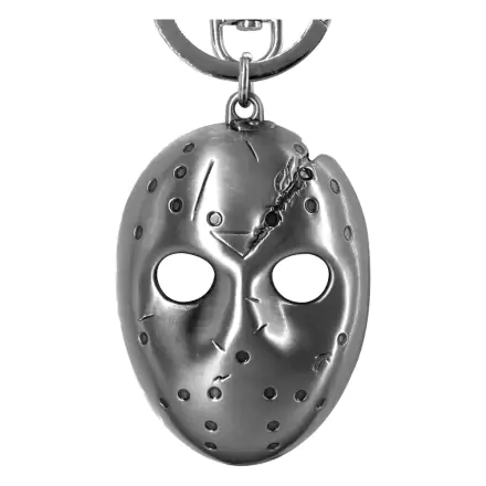 Freitag der 13. Metall-Schlüsselanhänger Jasons Maske termékfotója