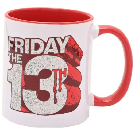 Friday the 13th Logo Innen farbiger Becher 325ml Produktfoto