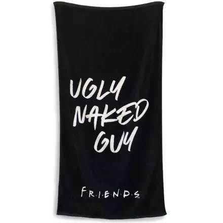 Friends Handtuch Ugly Naked Guy Black 150 x 75 cm Produktfoto