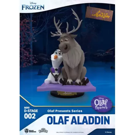 Die Eiskönigin Mini Diorama Stage PVC Statue Olaf Presents Olaf Aladdin 12 cm termékfotója