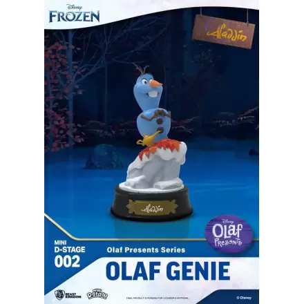 Die Eiskönigin Mini Diorama Stage PVC Statue Olaf Presents Olaf Genie 12 cm termékfotója