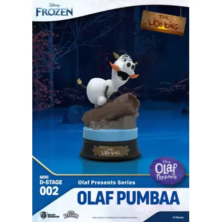 Die Eiskönigin Mini Diorama Stage PVC Statue Olaf Presents Olaf Pumba 12 cm termékfotója