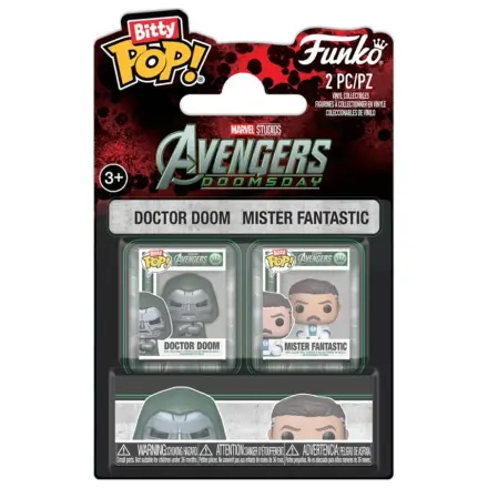 Bitty Funko POP Pack 2 Figuren Marvel Studios Avengers Doomsday Produktfoto