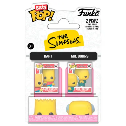 Funko Bitty POP Packung 2 Figuren The Simpsons Bart & Mr. Burns Produktfoto