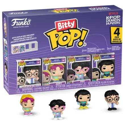 Funko Bitty POP 4er-Pack Figuren KPop Demon Hunters Produktfoto