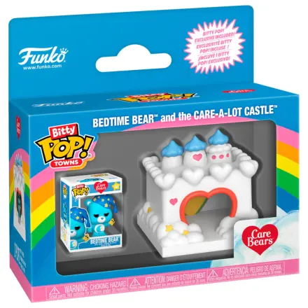 Funko Bitty POP! Town Figur Care Bears Bedtime Bear und das Care a Lot Castle Produktfoto
