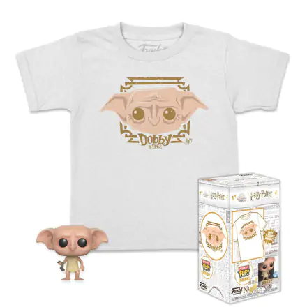 Harry Potter Pocket POP! & Tee Vinyl Figur & T-Shirt Set Dobby (KD) Größe Kids L Produktfoto