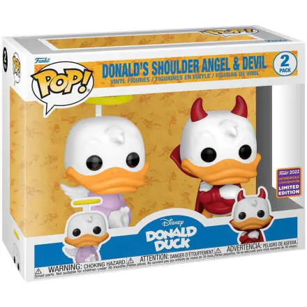 POP pack 2 Disney Donald Duck - Donald Angel & Devil Exclusive termékfotója
