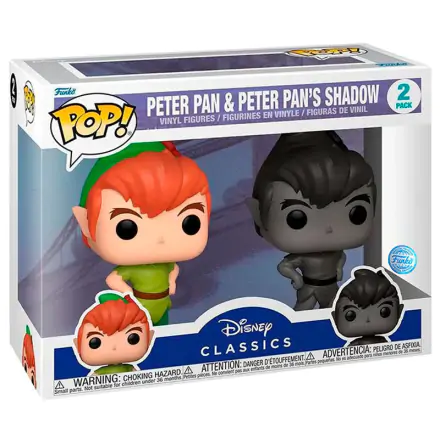 Disney Peter Pan POP! Vinyl Figuren 2er-Pack Peter Pan w/Shadow 9 cm termékfotója