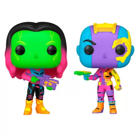 Funko POP 2er-Pack Figuren Marvel Guardians of the Galaxy Gamora & Nebula Exclusive termékfotója