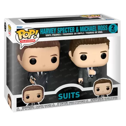 Funko POP Pack 2 Figuren Suits Harvey Specter & Michael Ross Produktfoto