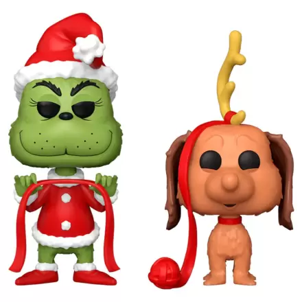 The Grinch(Anniversary) Funko POP! Books Vinyl Figuren 2er-Pack Grinch w/ Max 2PK 9 cm termékfotója