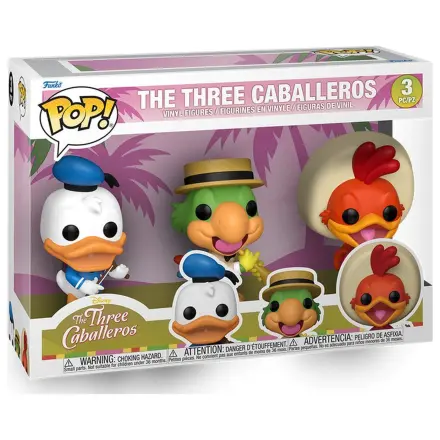 Funko POP 3er-Pack Figuren Disney The Three Caballeros Produktfoto