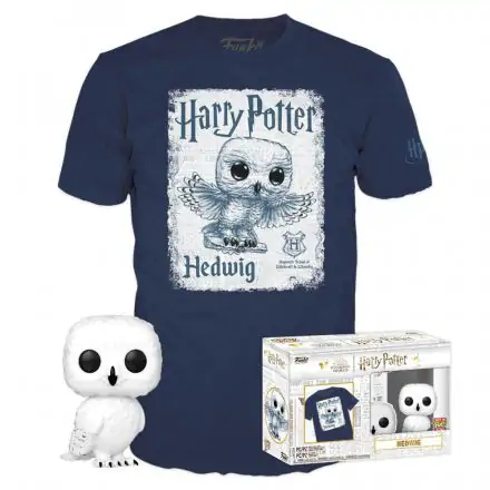 Funko POP & Tee Harry Potter Hedwig Funko POP! Figur & T-Shirt Set termékfotója