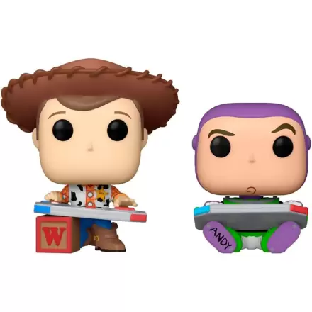 Funko POP 2-er Pack Figuren Disney Toy Story Woody & Buzz Lightyear Exclusive Produktfoto