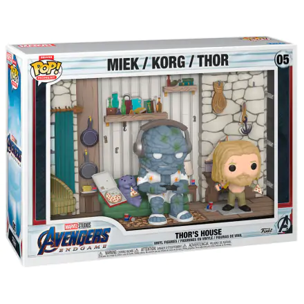 Avengers Endgame POP Moments Deluxe Vinyl Figuren 2er-Pack Thor's House 9 cm termékfotója