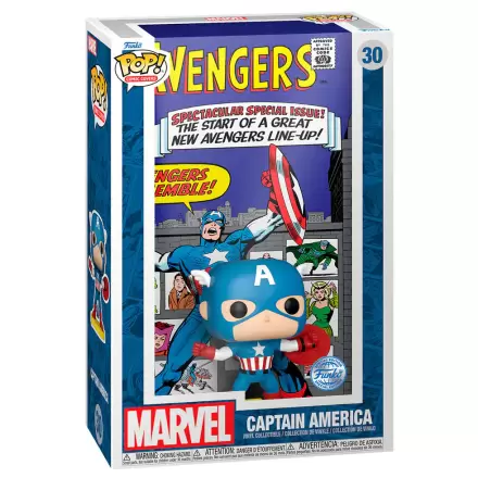 Funko POP Figur Comic Cover Marvel Avengers Captain America Exclusive termékfotója