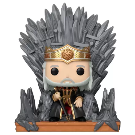 POP Figur Deluxe House of the Dragon Viserys on the Iron Throne termékfotója