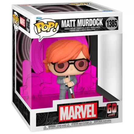 Daredevil 60th Anniversary Funko POP! Deluxe Vinyl Figur Matt Murdock w/ Radar 13 cm termékfotója