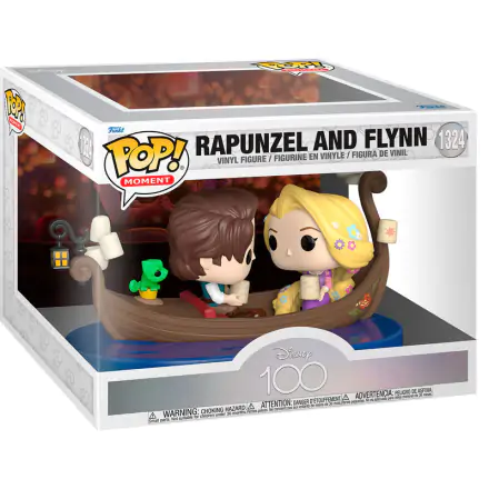 Disney's 100th Anniversary POP Moment! Vinyl Figuren 2er-Pack Rapunzel & Flynn 9 cm Produktfoto