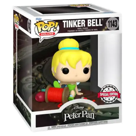 Peter Pan POP! Deluxe Vinyl Figur Tinker Bell on Spool 9 cm termékfotója