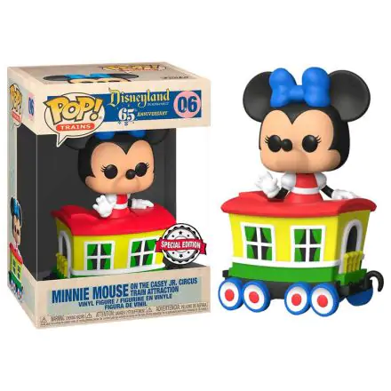 Disneyland Resort POP! Disney Train Cart Vinyl Figur Minnie Mouse on the Casey Jr. Circus Train Attraction 9 cm termékfotója