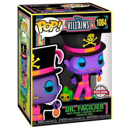 Disney Villains POP! Vinyl Figur Dr. Facillier (Blacklight) 9 cm termékfotója