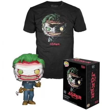 Funko POP! Figur & T-Shirt Set DC Comics The Joker Exkluzív termékfotója