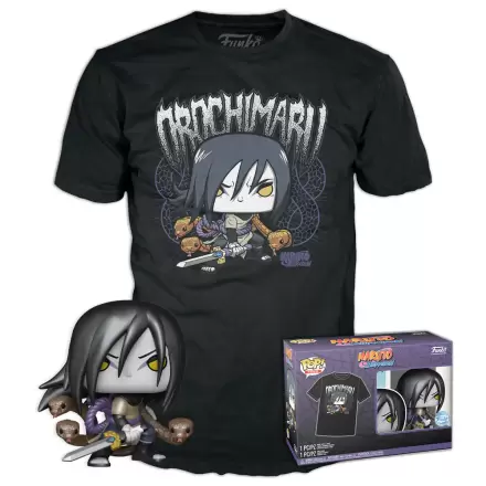 Naruto Shippuden Orochimaru Vinyl Figur & T-Shirt Set termékfotója