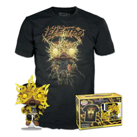 Funko POP! Figur & T-Shirt Set Spider-Man: No Way Home Electro (GW) Produktfoto