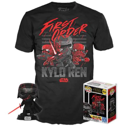 Funko POP Figur & T-Shirt Set Star Wars Rise of Skywalker Kylo Ren Produktfoto